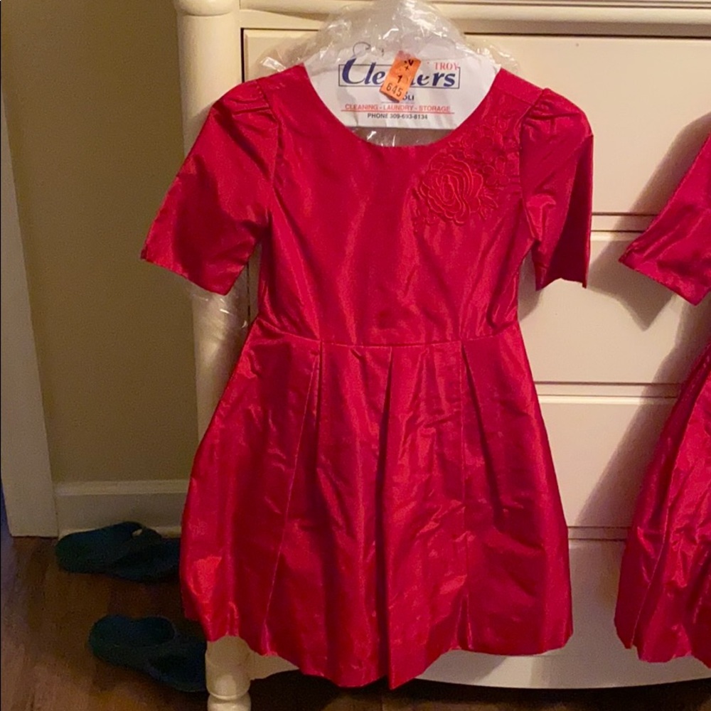 Janie and Jack red holiday dress 2018